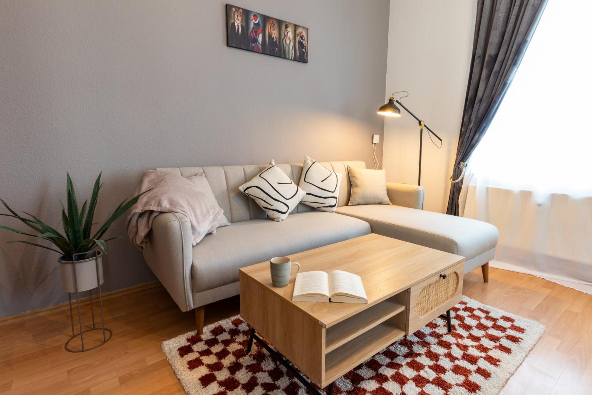 Stadtnatur Apartment Am Kuechwald - Mit Balkon, Streaming-Tv, Badewanne, Arbeitsplatz Chemnitz Exterior photo